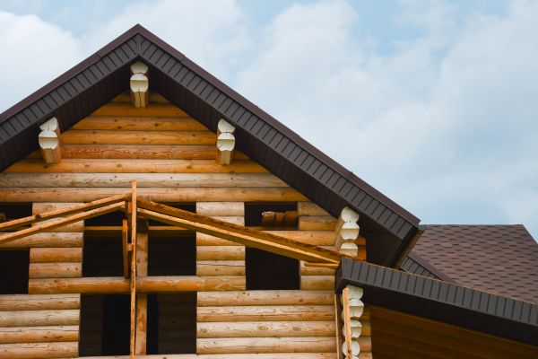Cost of Log Home Siding Installation in New Castle