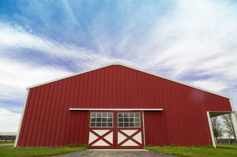 Metal Barn Siding Installation